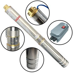 Motobomba Submersa Schneider SUB3-15B3E25 3 Fios 1,5CV 220V