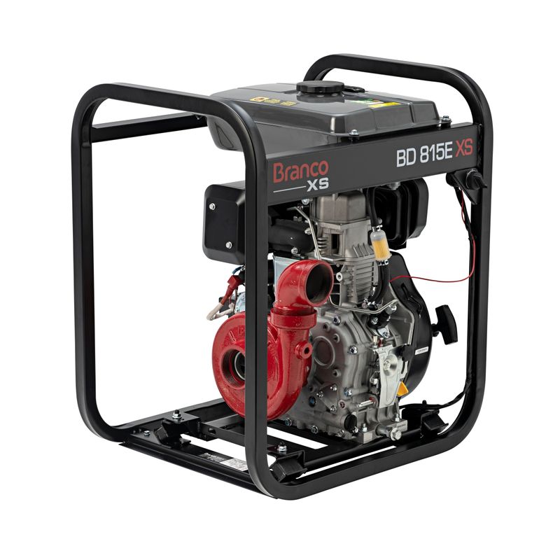 Motobomba-a-Diesel-Combate-Incendio-Branco-BD815E-XS-10-6CV-Partida-Eletrica