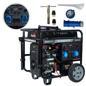 Gerador à Gasolina Toyama TG15000CXE-XP Partida Elétrica 13,5KVA 713CC 115/230V