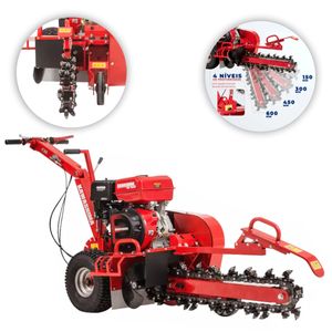 Valetadeira Agrícola à Gasolina Kawashima VG15164-RE 15HP Partida Elétrica