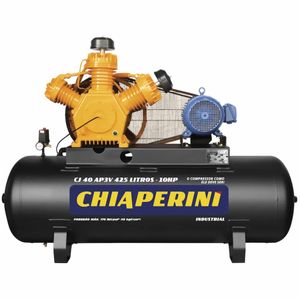 Compressor de Ar Chiaperini 40AP3V RCH 425LT 40PCM 10HP 220/380V