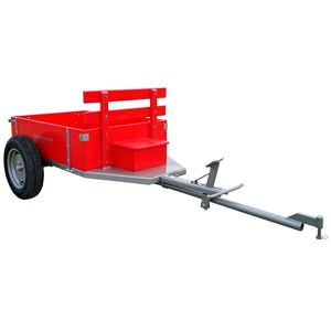 Carreta Simples Fixa Modelo 1300 Rodas R13 com Pneus Maquina Fort