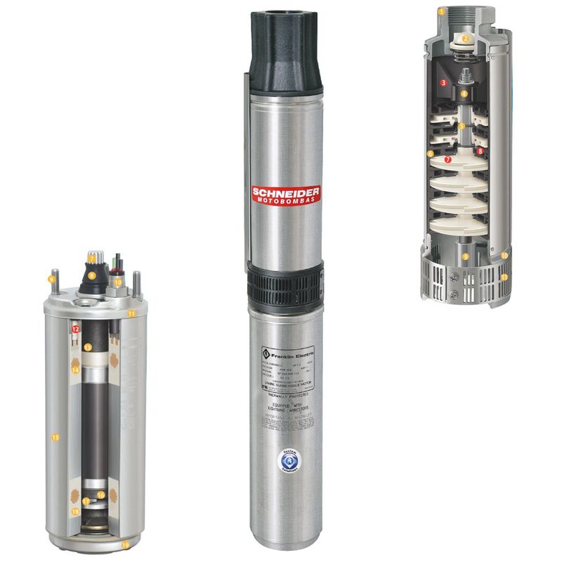 Motobomba-Submersa-4--Schneider-SUB15-07NY4E6-3-4HP-230v