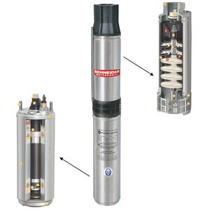 Motobomba Submersa 4" Schneider SUB15-15NY4E11 1,5HP 230v