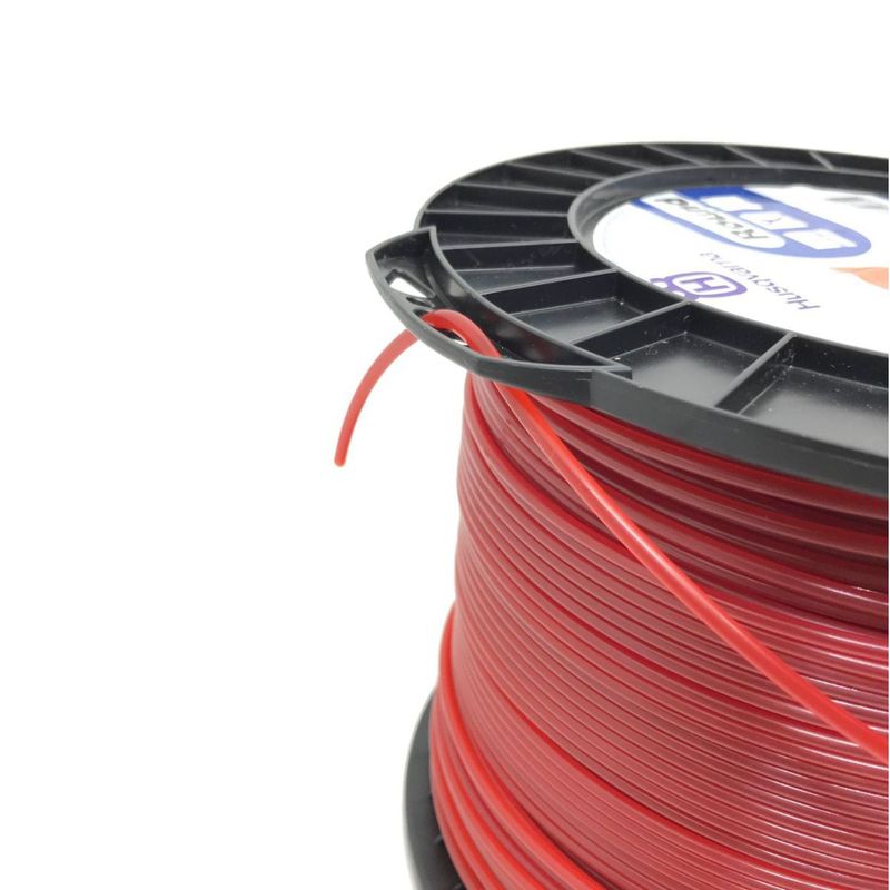 Fio-Nylon-2-7mm-Redondo-Vermelho-Rolo-com-240-Metros-Husqvarna-Original
