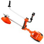 Rocadeira-de-Grama-A-Bateria-Husqvarna-520irx-Profissional-Cinto-e-Nylon