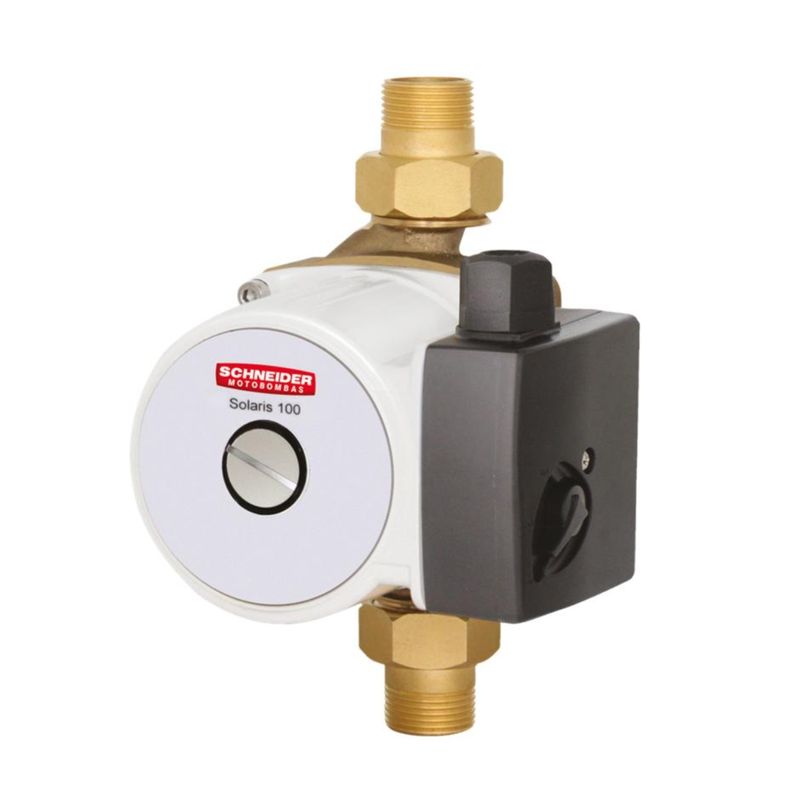 Motobomba-Circulacao-De-Agua-Quente-Schneider-Solaris-100-1-6-cv-220-Volts