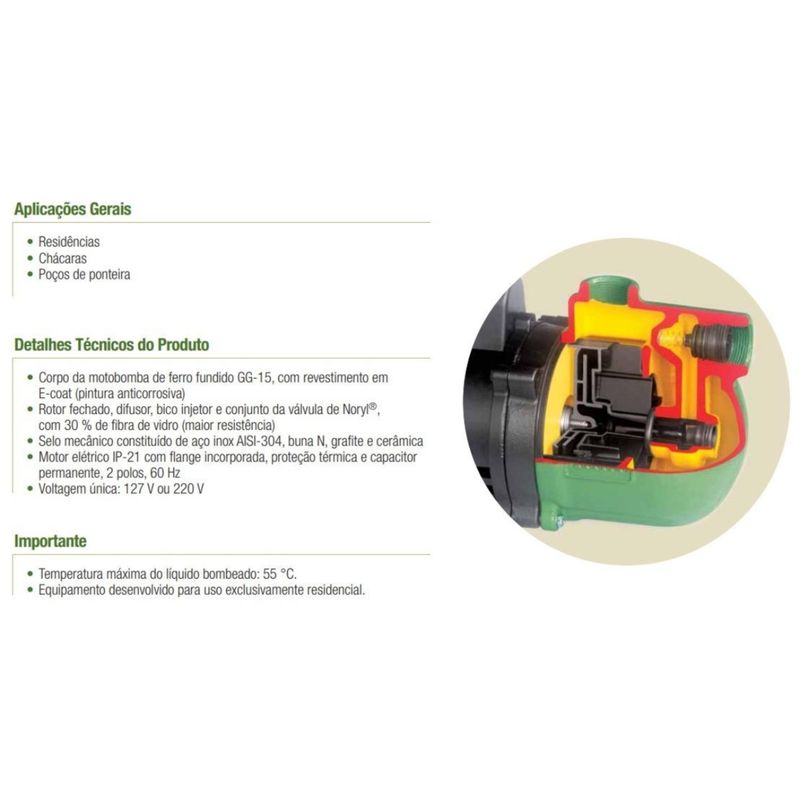 Motobomba-Centrifuga-Schneider-ASP-98-1M-1cv-127-Volts