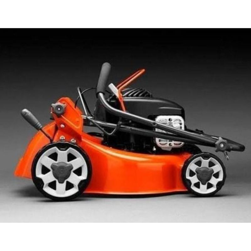 Cortador-de-Grama-a-Gasolina-Husqvarna-Lc140-4-5hp-4-Tempos-Recolhedor-E-Reciclador