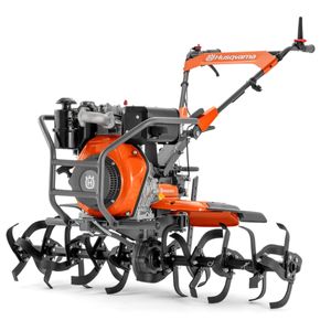 Motocultivador Diesel 10HP Husqvarna TF545DE Partida Elétrica Rotativa 1,35m