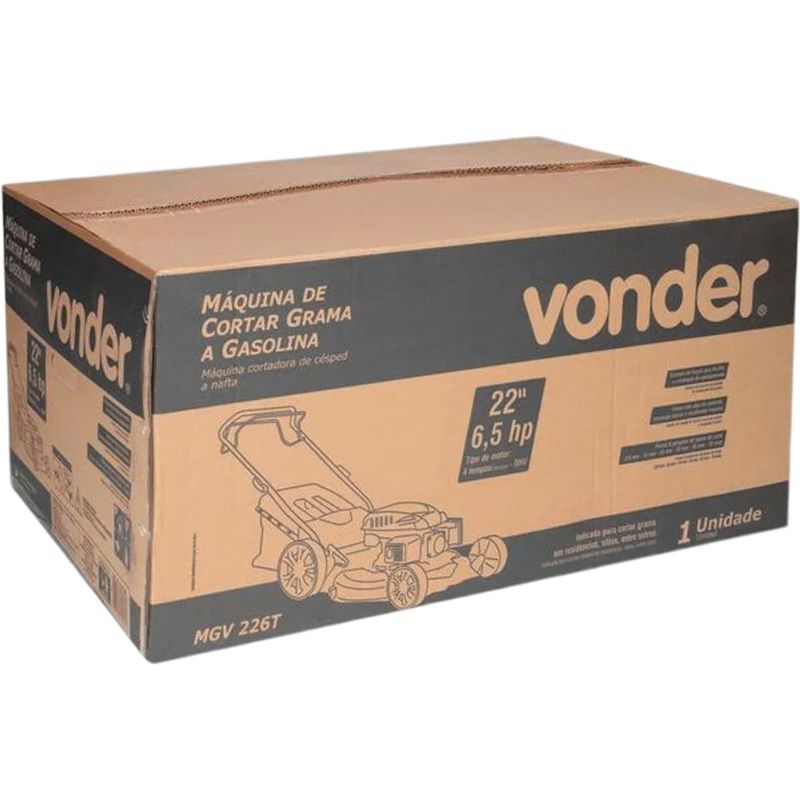 Cortador-de-Grama-Gasolina-6-5HP-Vonder-MGV226T-Tracionado-22--de-Corte