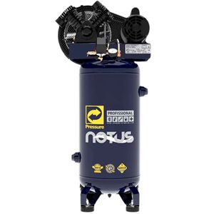 Compressor Ar Pressure NOTUS 10 PCM 80 Litros 1HP 127/220 Volts