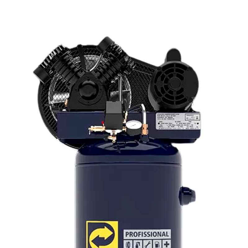 Compressor-Ar-Pressure-NOTUS-10-PCM-80-Litros-1HP-127-220-Volts