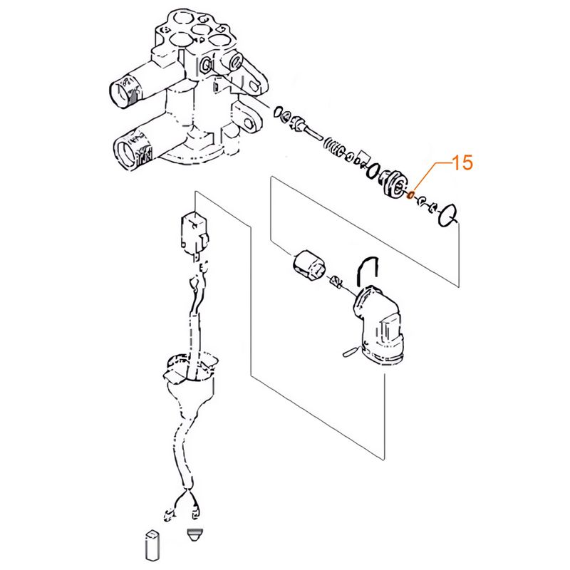 Anel--Haste-Corpo-Lavadora-HD585-Karcher-Original