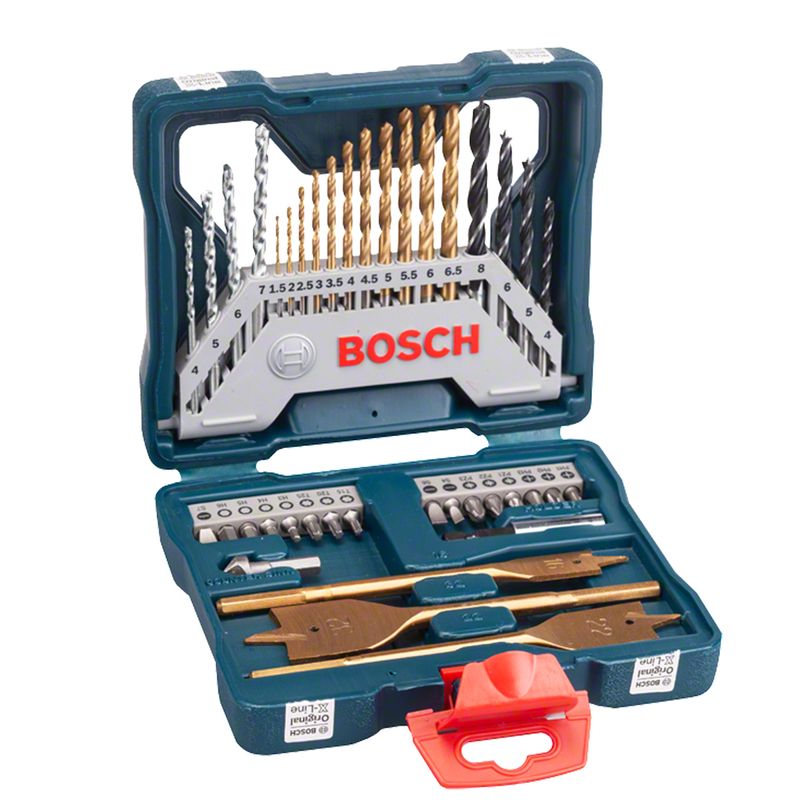 Jogo-Pontas-e-Brocas-em-Titanio-Bosch-XLINE-40-pecas-com-Maleta
