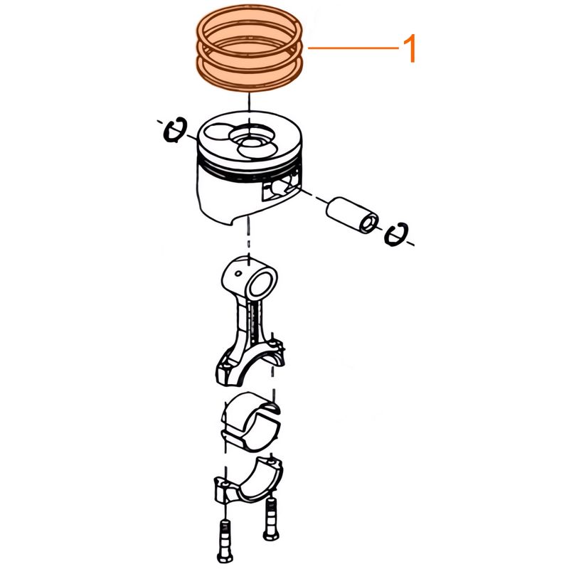 Kit-Anel-Segmento-Motocultivador-TF545-Bomba-W100D-Husqvarna