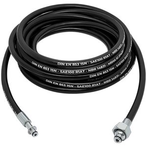 Mangueira Trama Aço Lavadora Karcher HD585 K330 K3.98 K3.95 7 metros