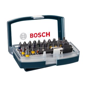 Jogo de Pontas Bosch 32 Peças com Maleta