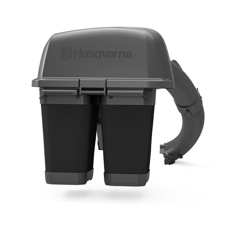 Recolhedor-Coletor-Grama-210-Litros-Trator-Husqvarna-TS114