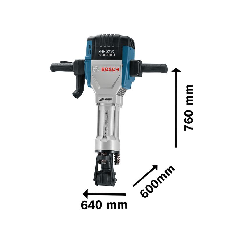 Martelo-Demolidor-Bosch-GSH-27-VC-220V