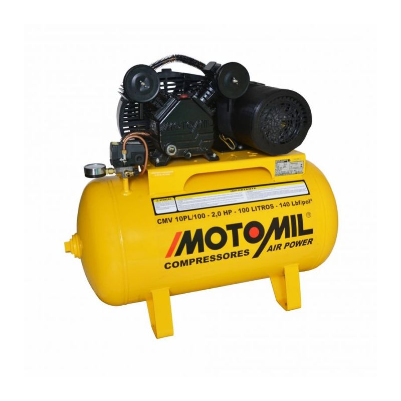 Compressor-de-Ar-Motomil-CMV-10PL-100-140LBS-1-97HP-100LT-220-380V
