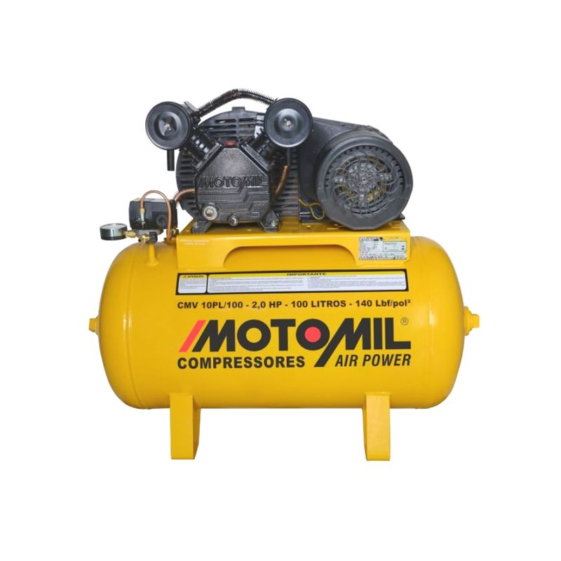Compressor-de-Ar-Motomil-CMV-10PL-100A-140LBS-1-97HP-100LT-220V