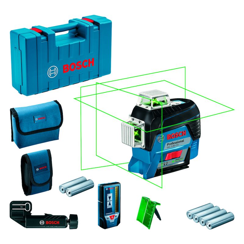 Nivel-a-Laser-360--Bluetooth-Bosch-GLL-3-80-CG-de-linhas-verdes-120m