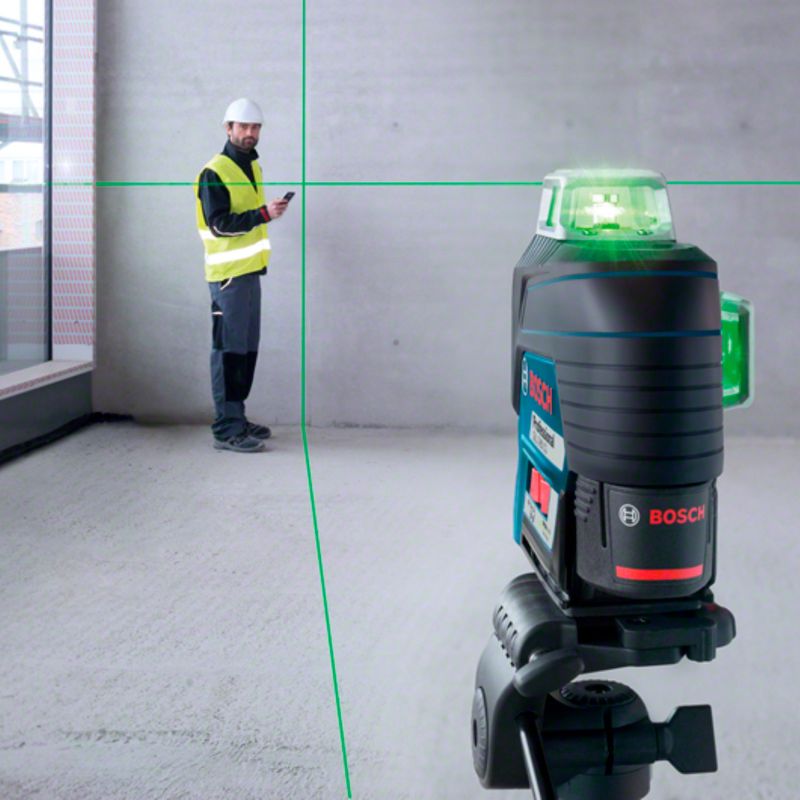Nivel-a-Laser-360--Bluetooth-Bosch-GLL-3-80-CG-de-linhas-verdes-120m