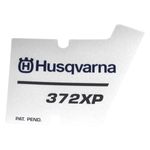 Adesivo-Tampa-Arranque-Motosserras-Husqvarna-372XP-Original