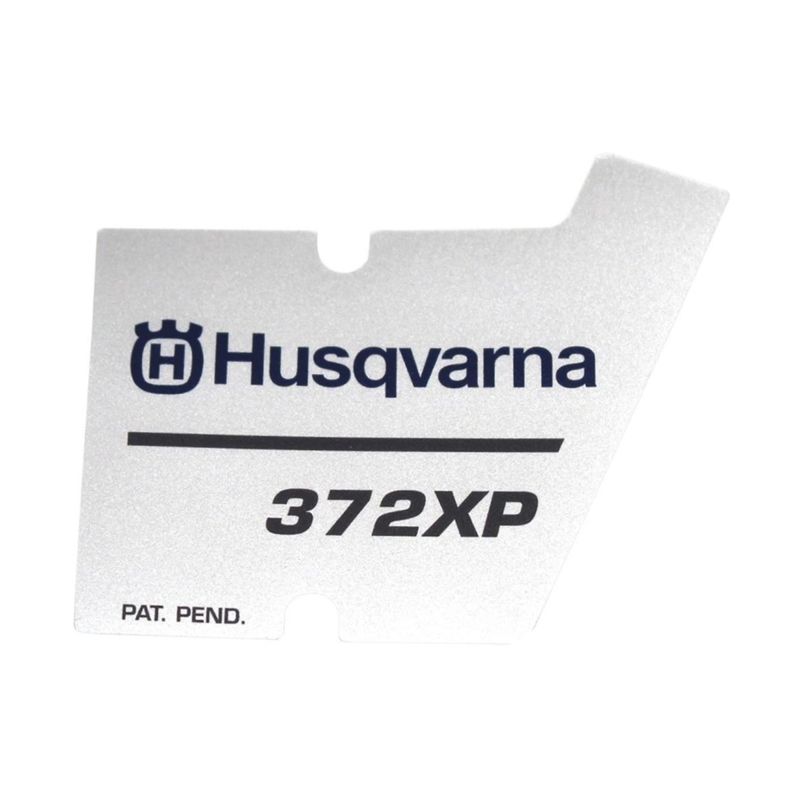 Adesivo-Tampa-Arranque-Motosserras-Husqvarna-372XP-Original