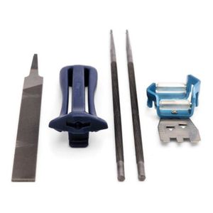 Kit Calibrador Afiador Corrente Lima Motosserra Husqvarna 3/8" 7/32" 455 55 61 272xp 281xp 288xp 390xp 362xp 372xp