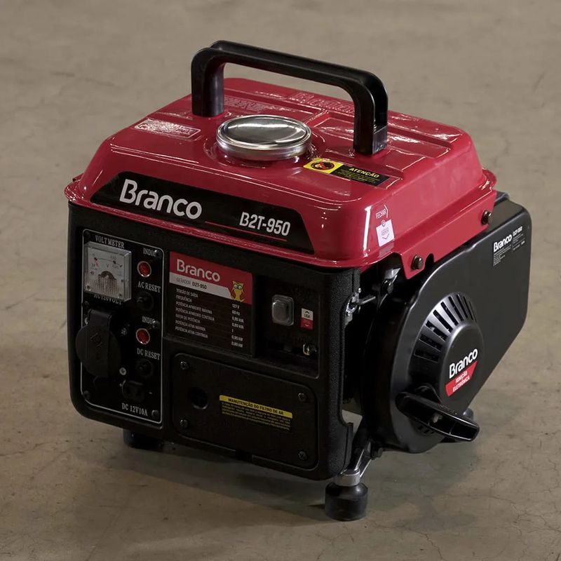 Gerador-a-Gasolina-Branco-B2T950T-Partida-Manual-0-95-kVA-63CC-220V