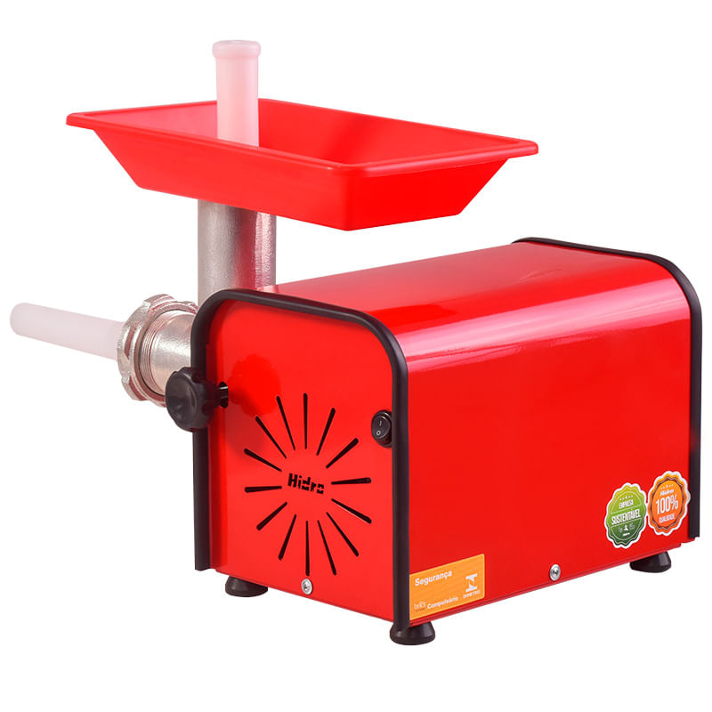 Moedor-Carne-Eletrico-Hidro-Meat-B-05-1-4CV-127-220V-Bivolt