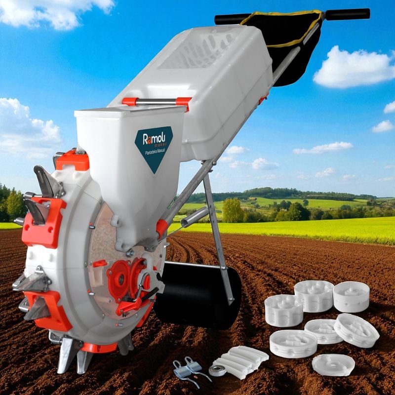 Plantadeira Adubadeira Semeadeira Manual de Empurrar Remoli RSP-02