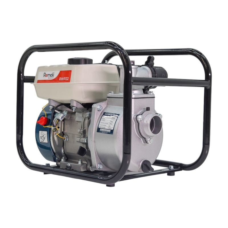 Motobomba Gasolina Autoescorvante 2-x2- Remoli RSP22 Vazao max 35 m--h