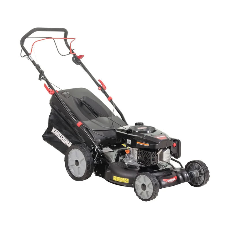 Cortador Grama a Gasolina 3-4HP Kawashima LR 181-T Tracionado 18- de Corte