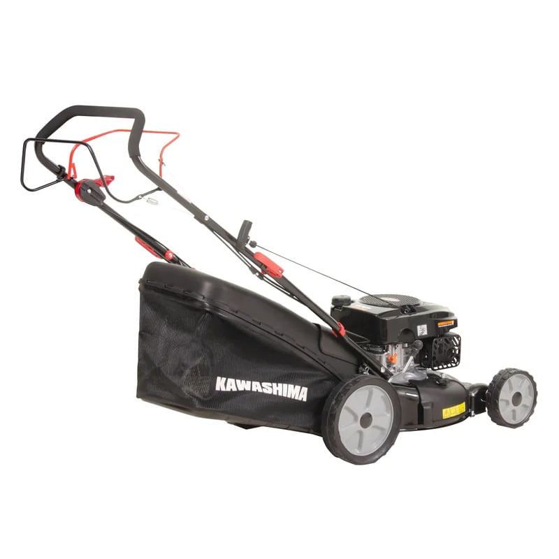 Cortador Grama a Gasolina 3-4HP Kawashima LR 181-T Tracionado 18- de Corte