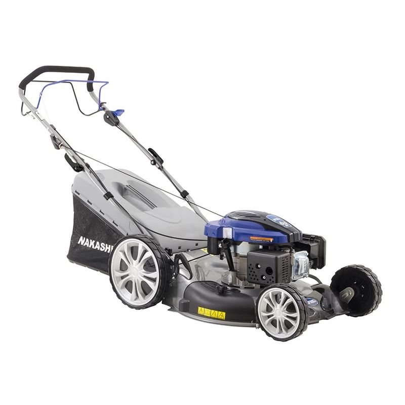Cortador Grama a Gasolina 6-5HP Nakashi LR 225-T Tracionado 22- de Corte
