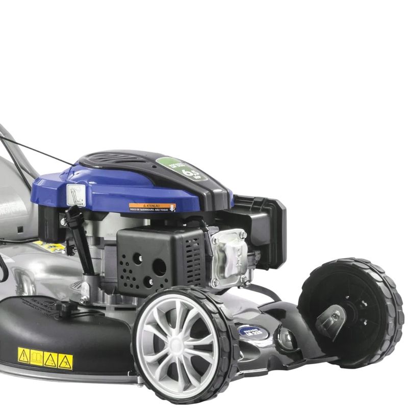 Cortador Grama a Gasolina 6-5HP Nakashi LR 225-T Tracionado 22- de Corte