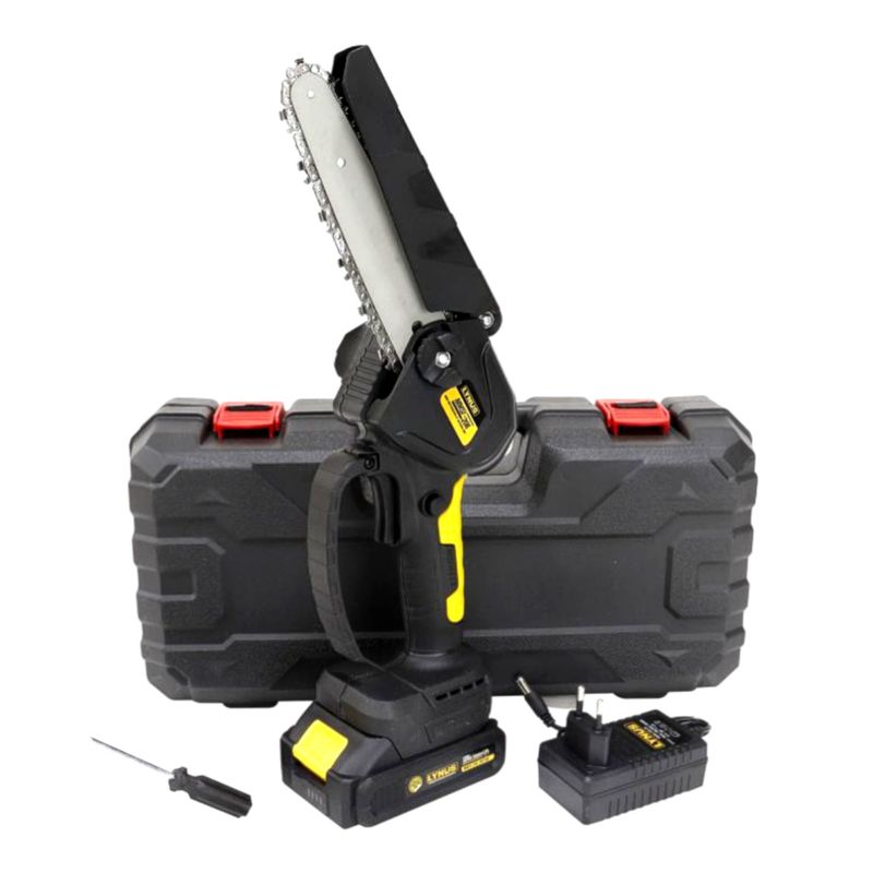 Mini Motoserra a Bateria Lynus MMSI-206 20V
