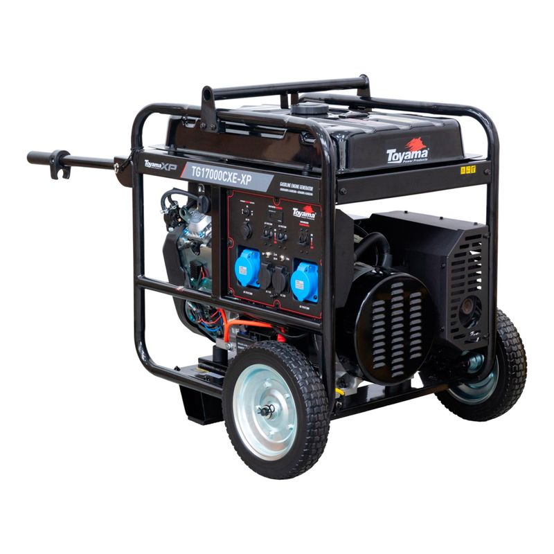 Gerador a Gasolina Toyama TE215GE-XP Partida Eletrica 16KVA 760CC 115-230V