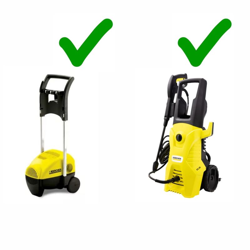 Rodas Lavadora Karcher K330 K340 K3-30 Par Original