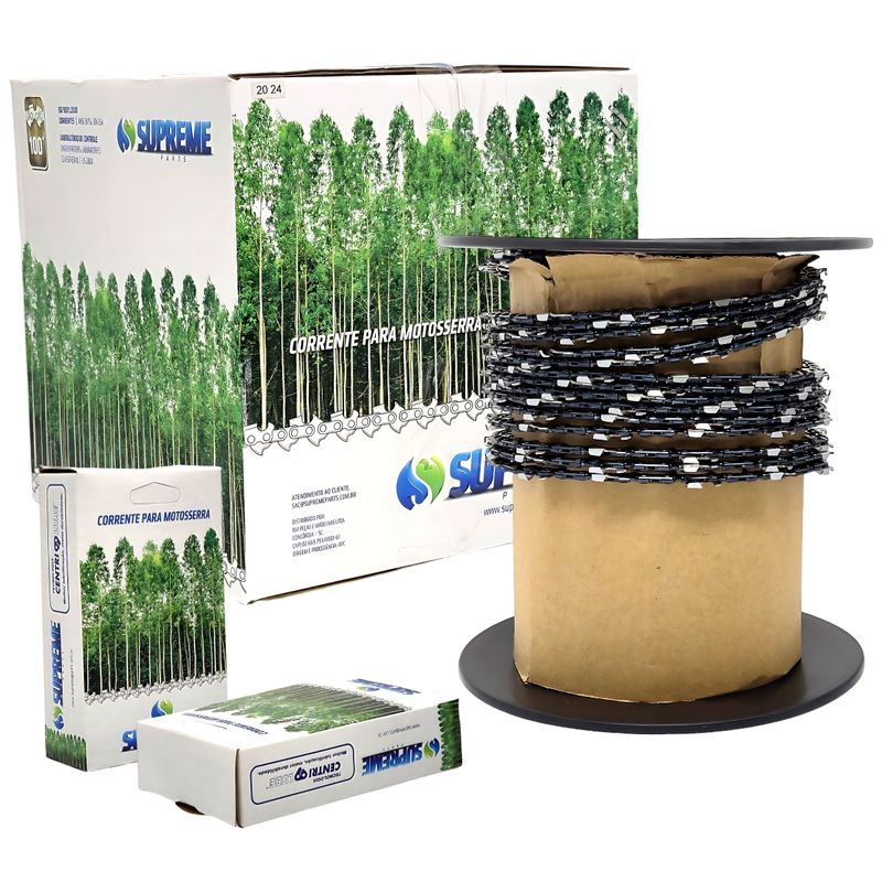 Corrente Supreme 3-8 1-1mm Picco Micro 820 dentes Para Motosserras