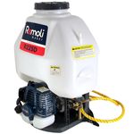 Pulverizador Costal Gasolina 2T 2-4cc 1HP 25 litros Lanca Dupla