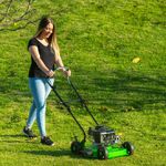 Cortador Grama a Gasolina Trapp LF-40R 3-5HP 4 Tempos Sem Recolhedor