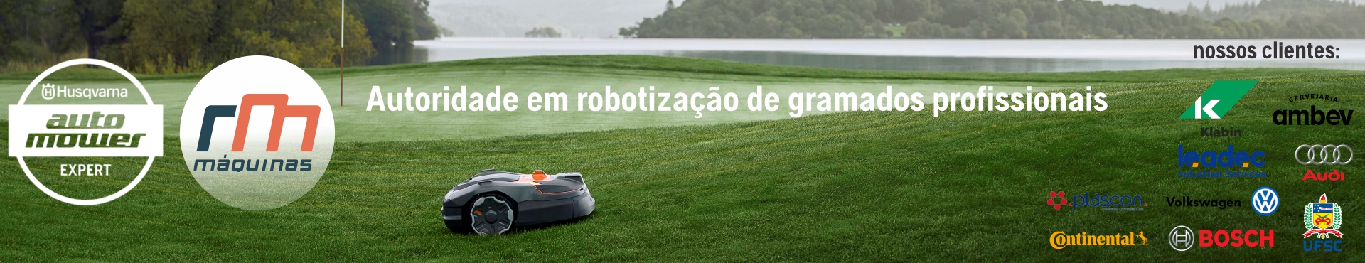 Robo Cortador de Grama
